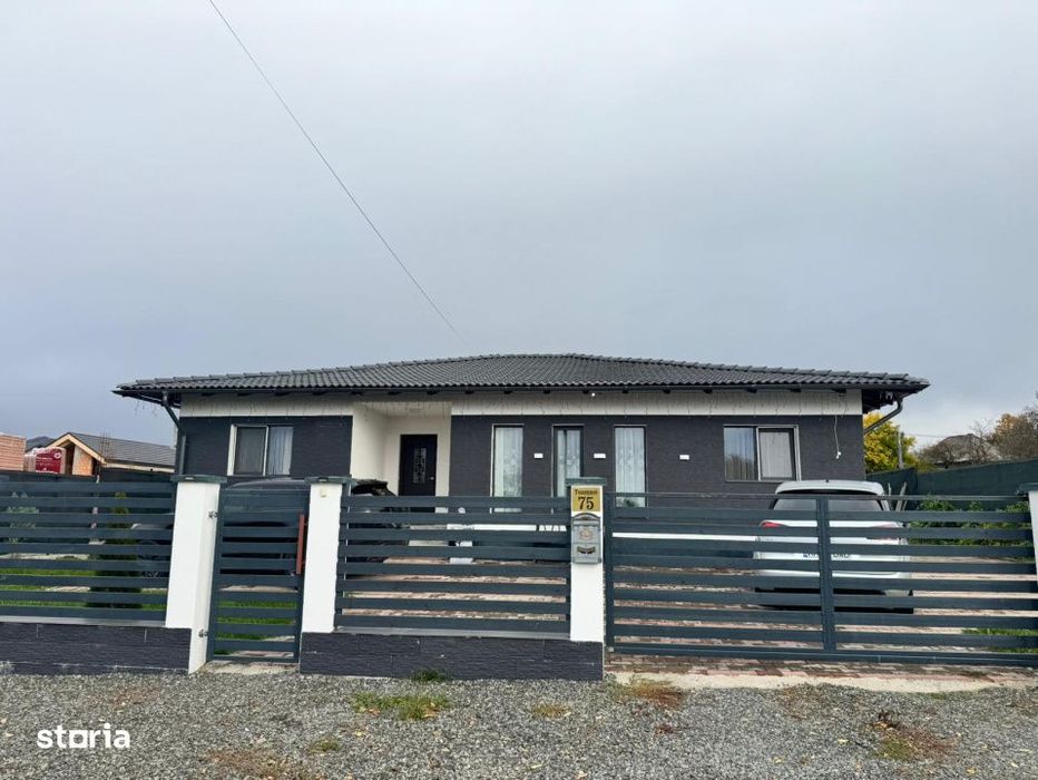 Casa moderna parter, 125 mp utili | 3 dormitoare | Eficienta energetic