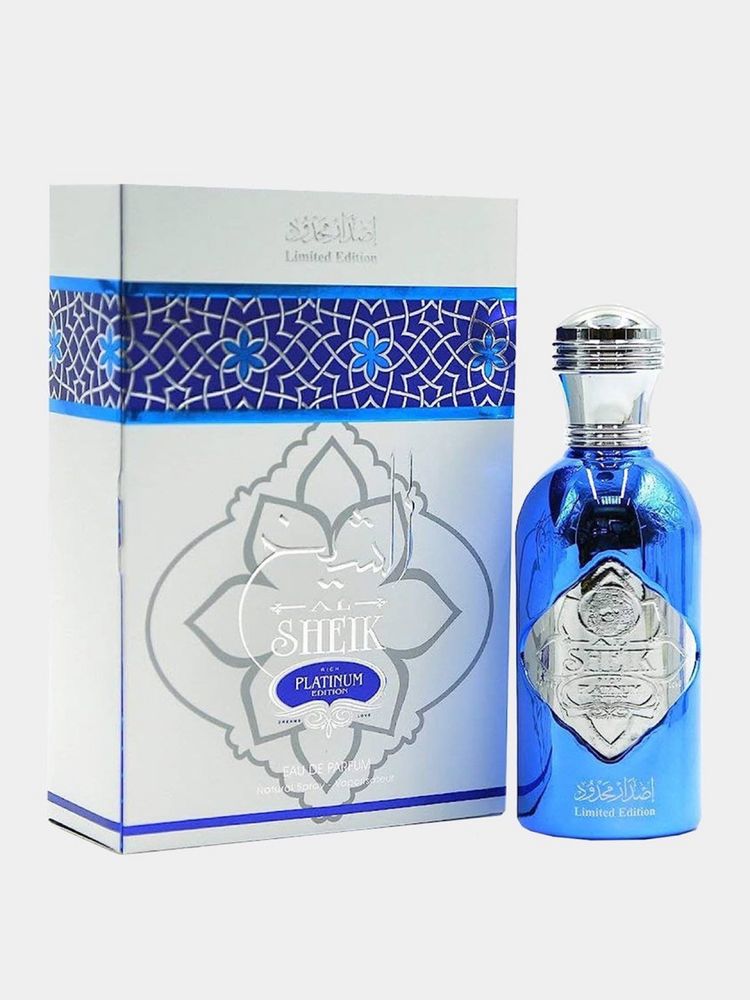Духи Al Sheik Platinum Rich Edition By Lattafa Perfumes, 100 мл