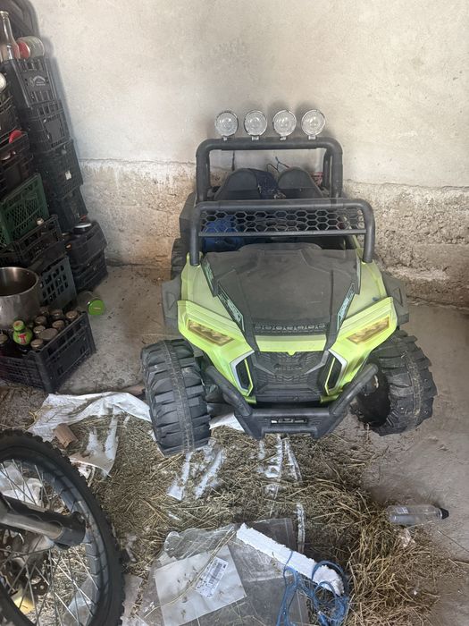 Buggy 4x4 copii verde