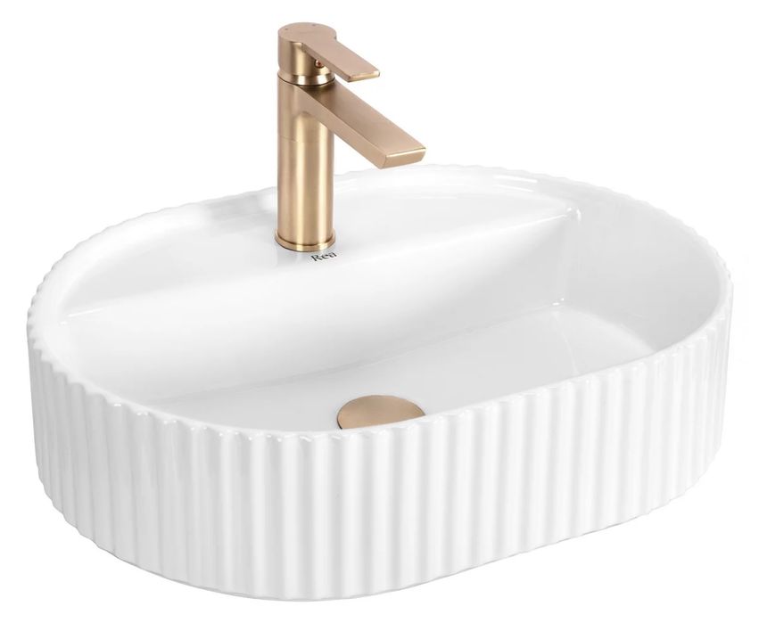 Умивалник върху плот