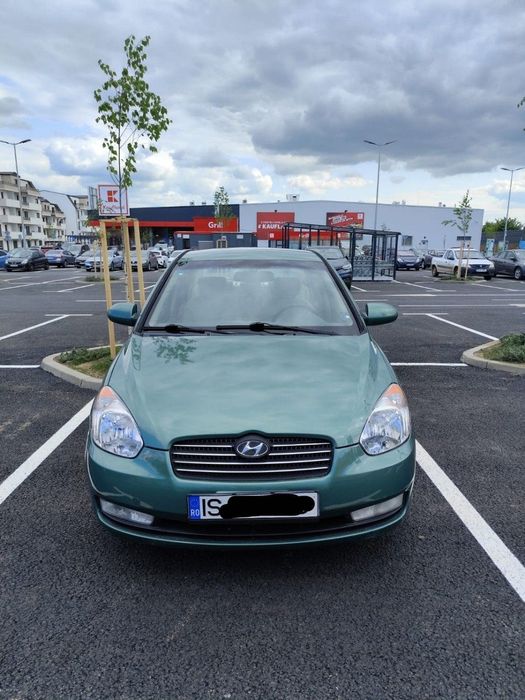 Hyundai Accent 1,4 benzină + GPL, butelia mai este valabila 9 ani, CP