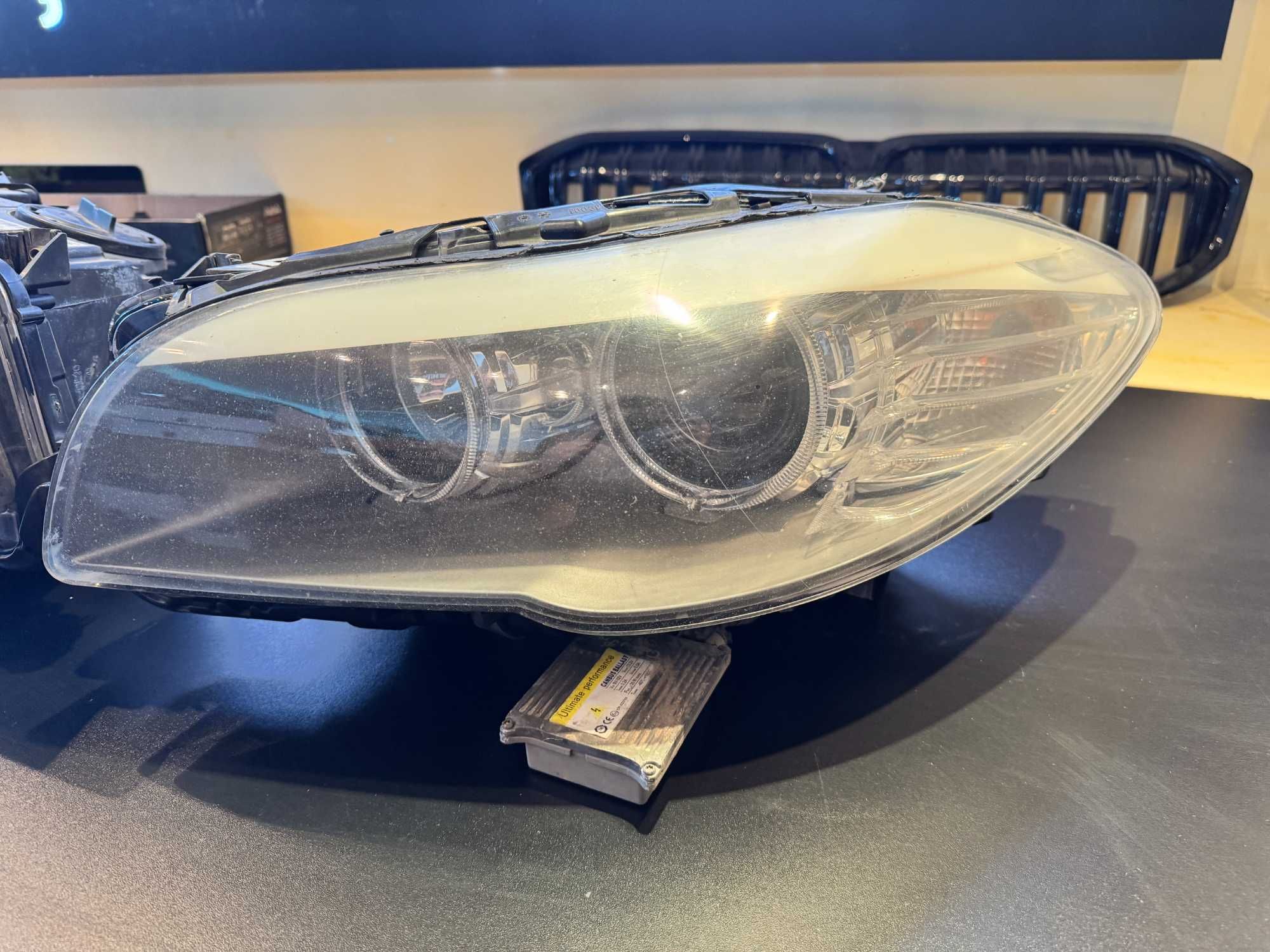 Set Faruri Originale BMW Seria 5 F10 F11 Instalatie Halogen Europa