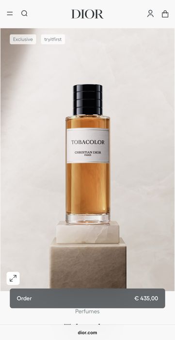Парфюм Dior Tobacolor