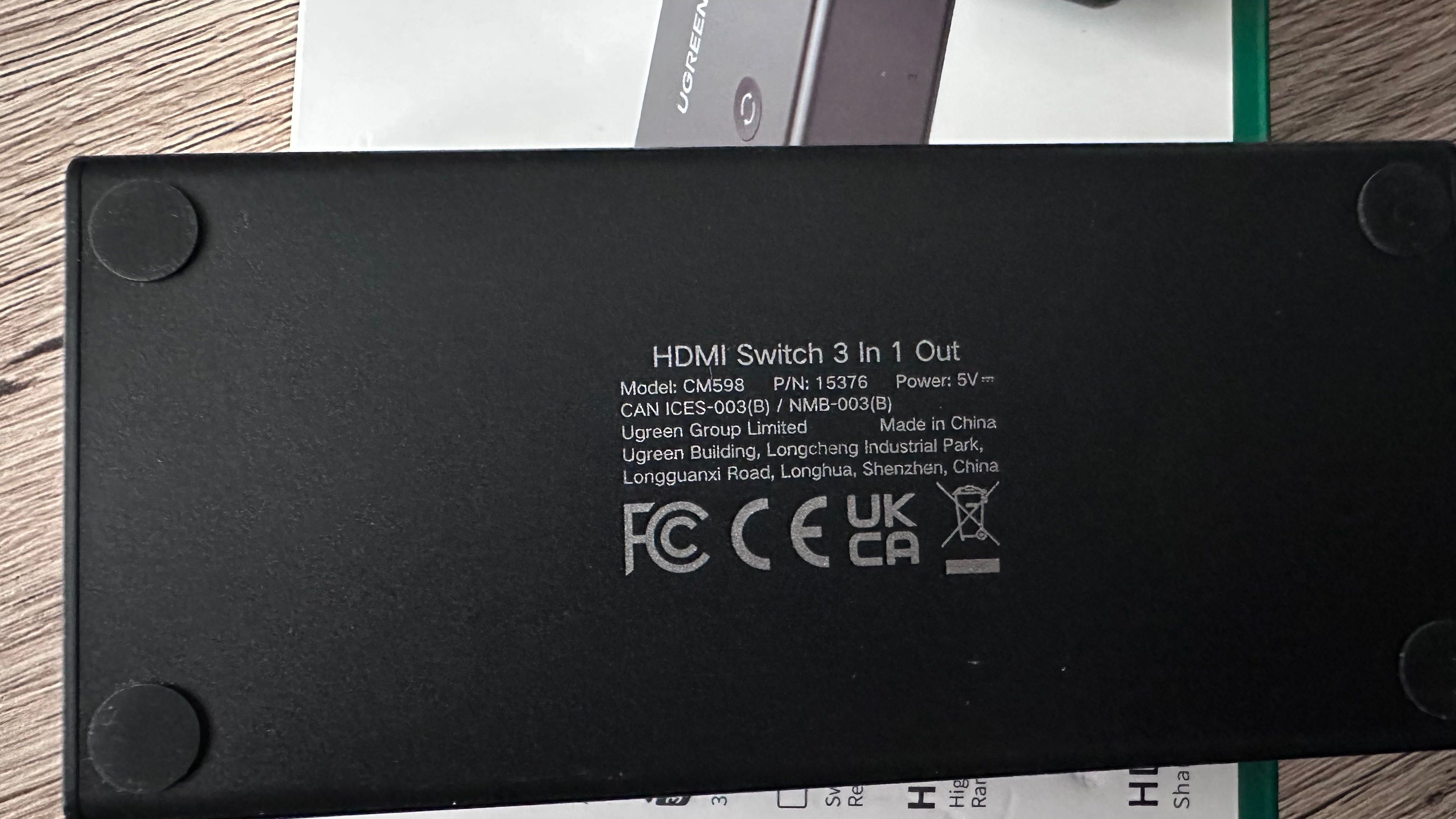 HDMI сплитер UGREEN 4K