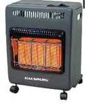 Soba pe gaz GPL Hausberg HB-1023NG,3 placi de incalzire 4.2kW Garantie