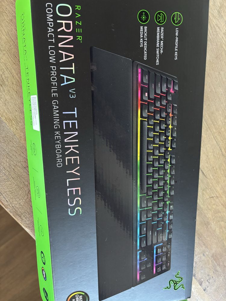 Гейминг клавиатура Razer - Ornata V3, RGB, черна