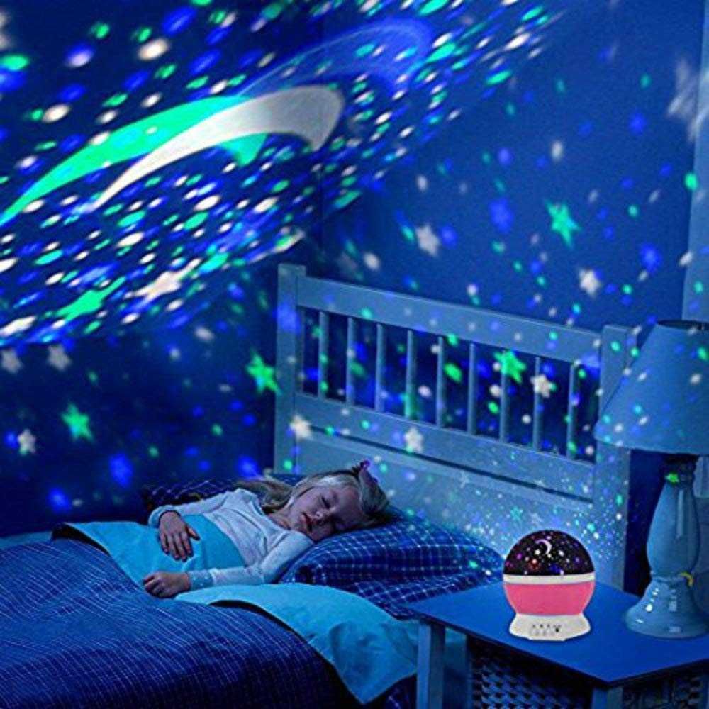 Lampa proiectoare 2in1 camera copii somn linistit