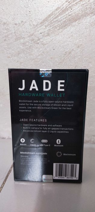 Blockstream Jade – Хардуерен портфейл