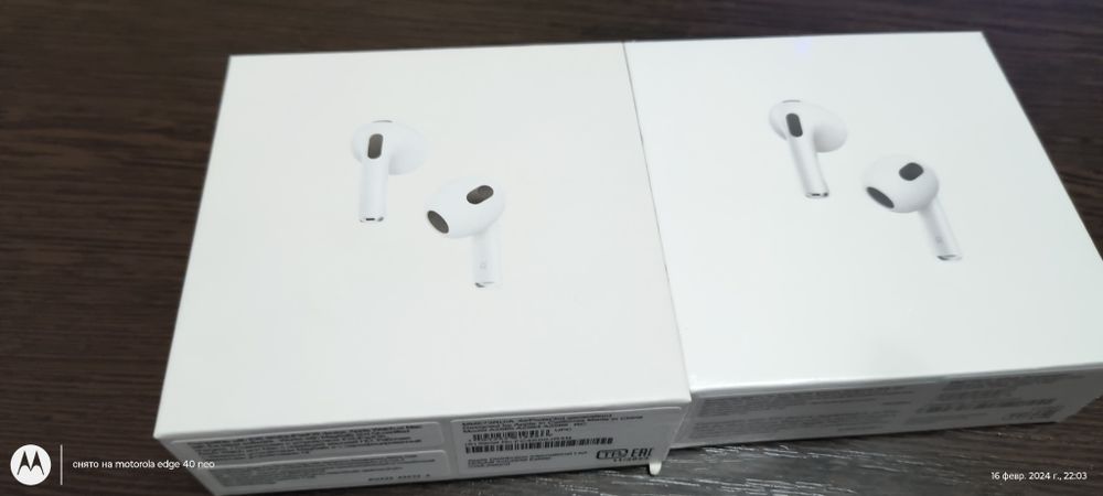 AirPods 3 новые заводской пленке