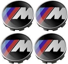 Set 4 Capace 68mm bmw M pentru jante aliaj originale BMW