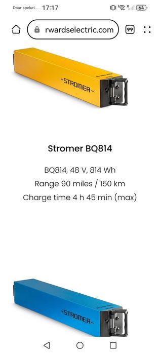 Acumulator Baterie Stromer st2,3,5