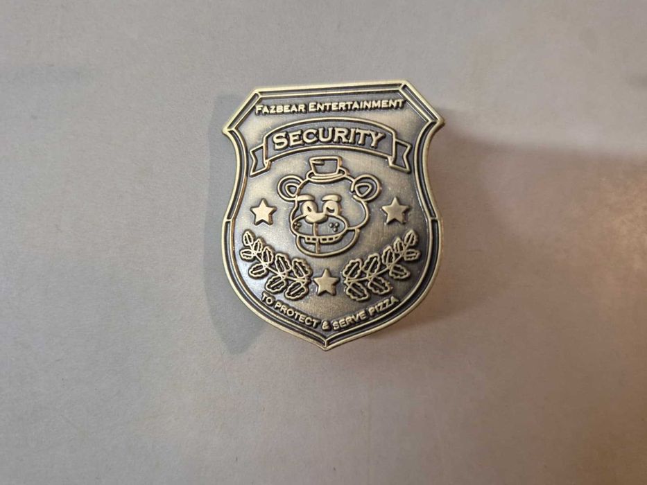 Ecuson Brosa Insigna - Five Nights at Freddy's Insigna de securitate