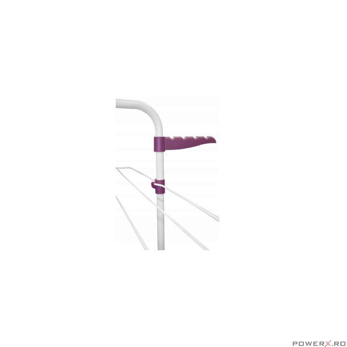 Uscator vertical pentru rufe, pliabil, pe roti, Inaltime 140 cm, 25 m