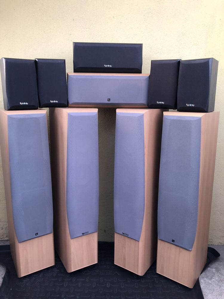 Infinity- primus/Delta-30:60;70/Reference81:51mk2/JBL/Kef