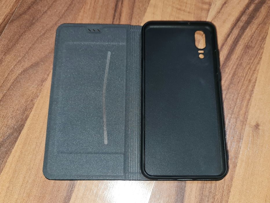 Husa flip originala Tellur Denim Bookcase Huawei P20