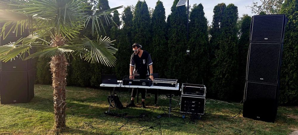 DJ evenimente, sistem audio profi