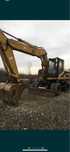 Vand Piese Excavator pe roti Caterpillar M318