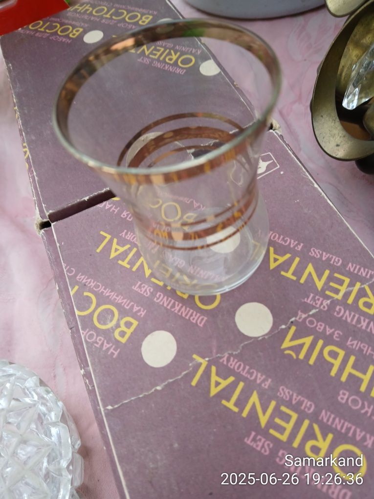 Продаются новые рюмки в упаковке. 12 штук