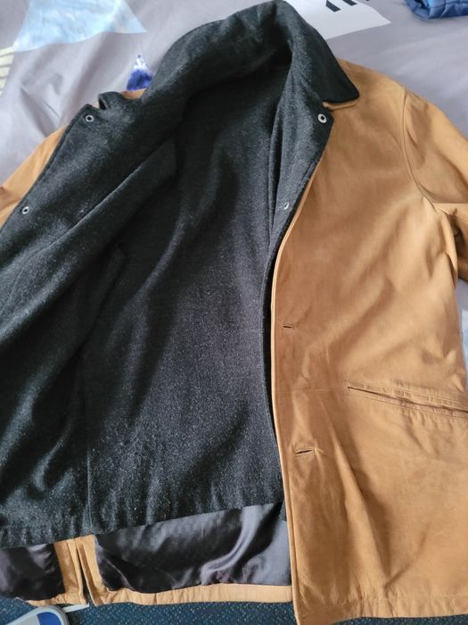 Geaca  geacă piele naturală manusa  XL