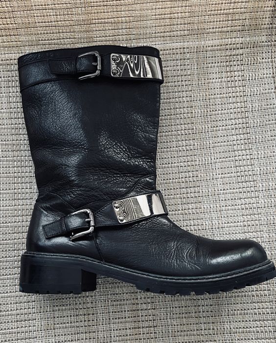 Ултрамодерни байкърски ботуши Ioannis естествена кожа