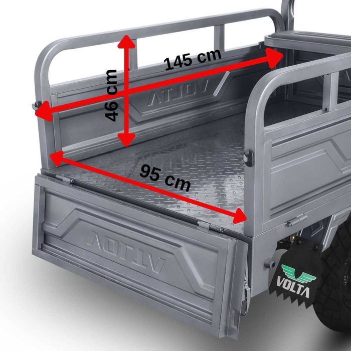 Triciclu electric Fara permis, GRATIS LIVRARE, Voltarom Hercules 3900W