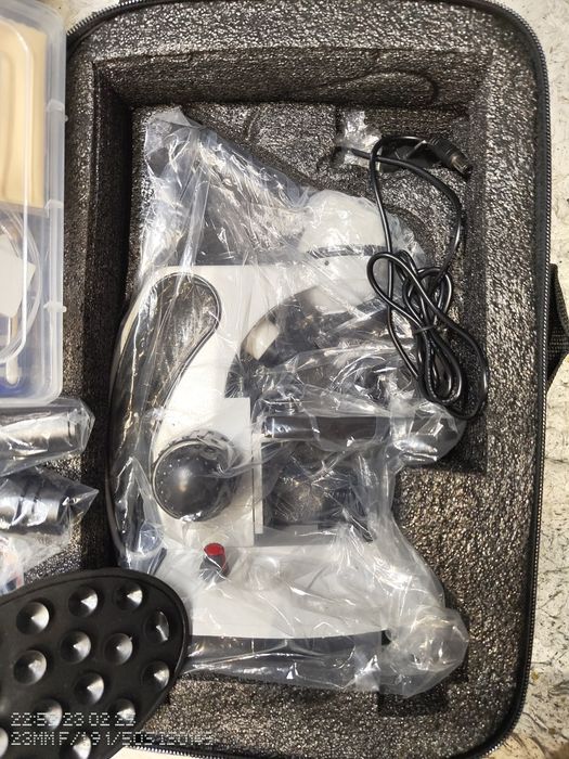 Kit Microscop BNISE Kids 40X-2000X Magnificare cu Diapozitive Preparat