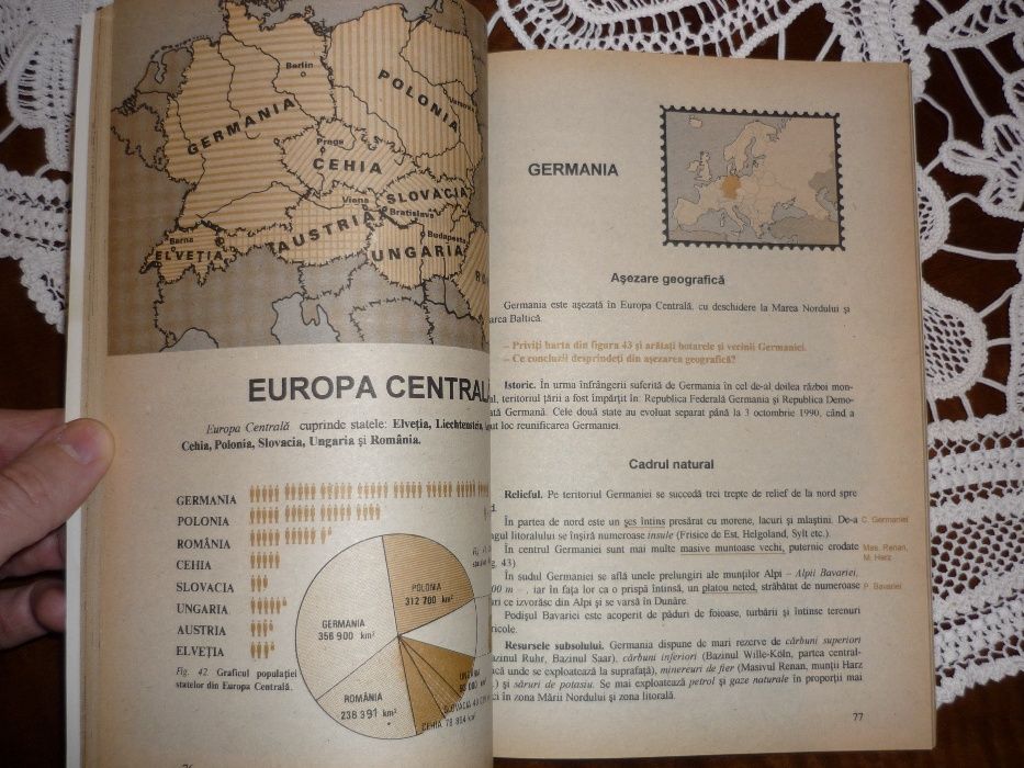 Manual geografie clasa a VII-a 1998