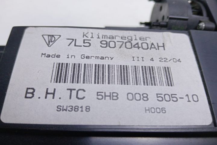 Panou climă  comanda AC / climatizare 7L5907040AH/5HB008505 Porsche