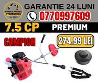 Motocositoare Benzina CAMPION 7,5CP Motocoasa complet echipata PREMIUM