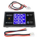 Voltmetru digital Ampermetru Wattmetru 0-50V 5A