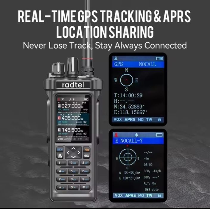 Radtel RT-950 PRO  GPS APRS
