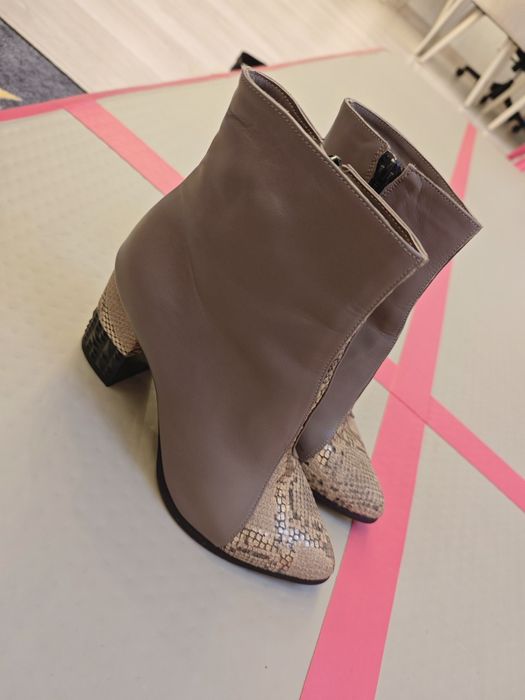 Botine piele naturală