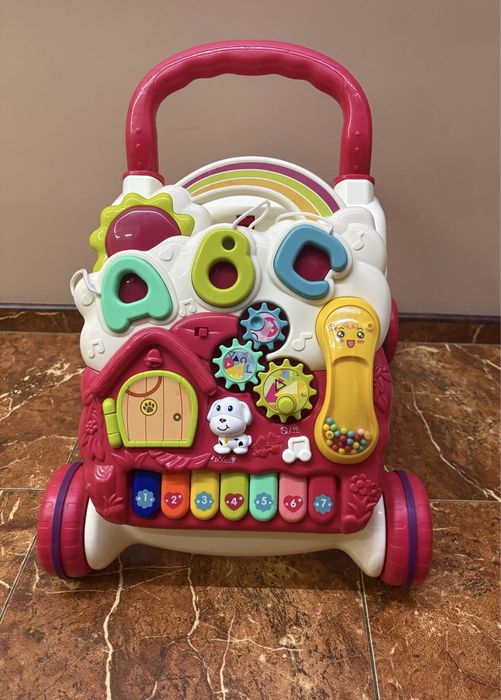 Проходилка Walker Baby 4 in 1,  розова
