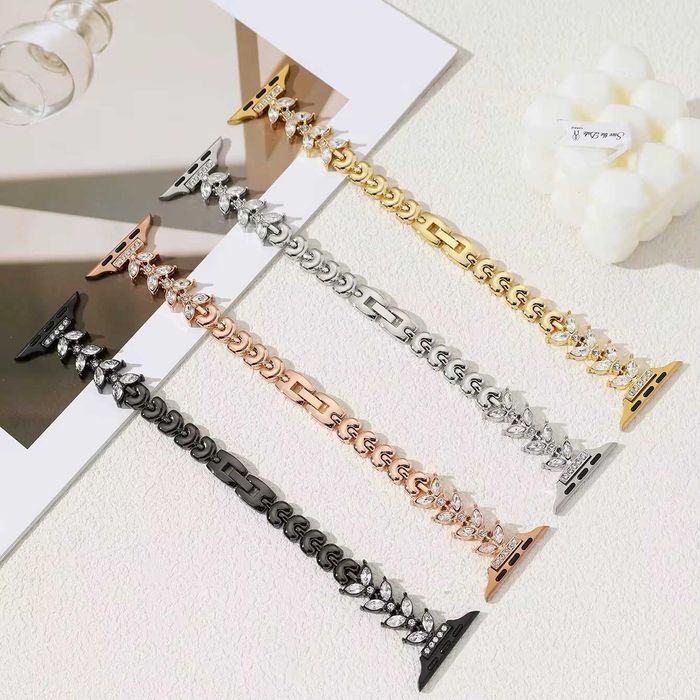 DIAMOND каишка с кристали за Apple Watch ULTRA/SE/11/10/9/8/7/6/5/4/3