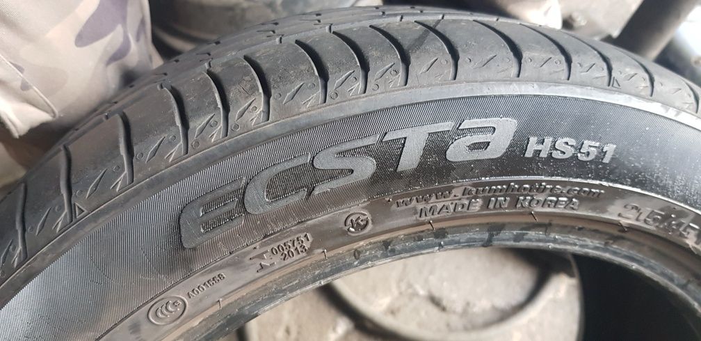 Летни гуми-16цола-215/45-1бр.-65лв."KUMHO"-като нови