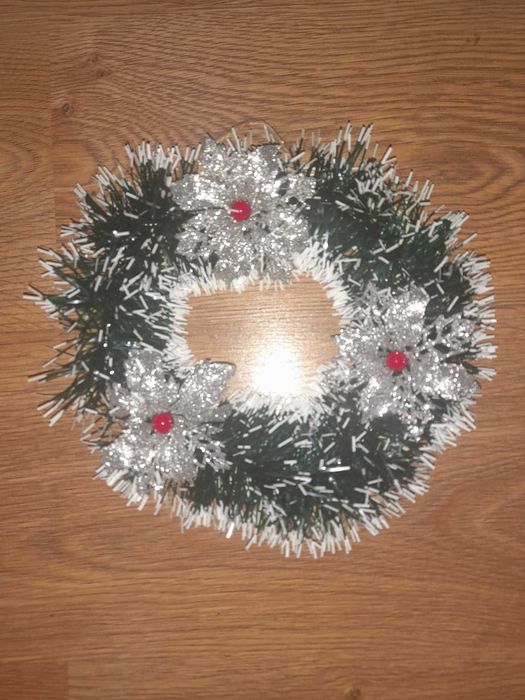 Коледни украси- свещници