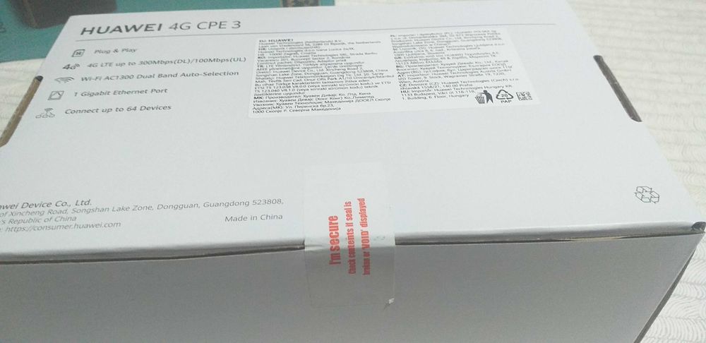 Router Modem Huawei 3G 4G B530 336 SIGILAT