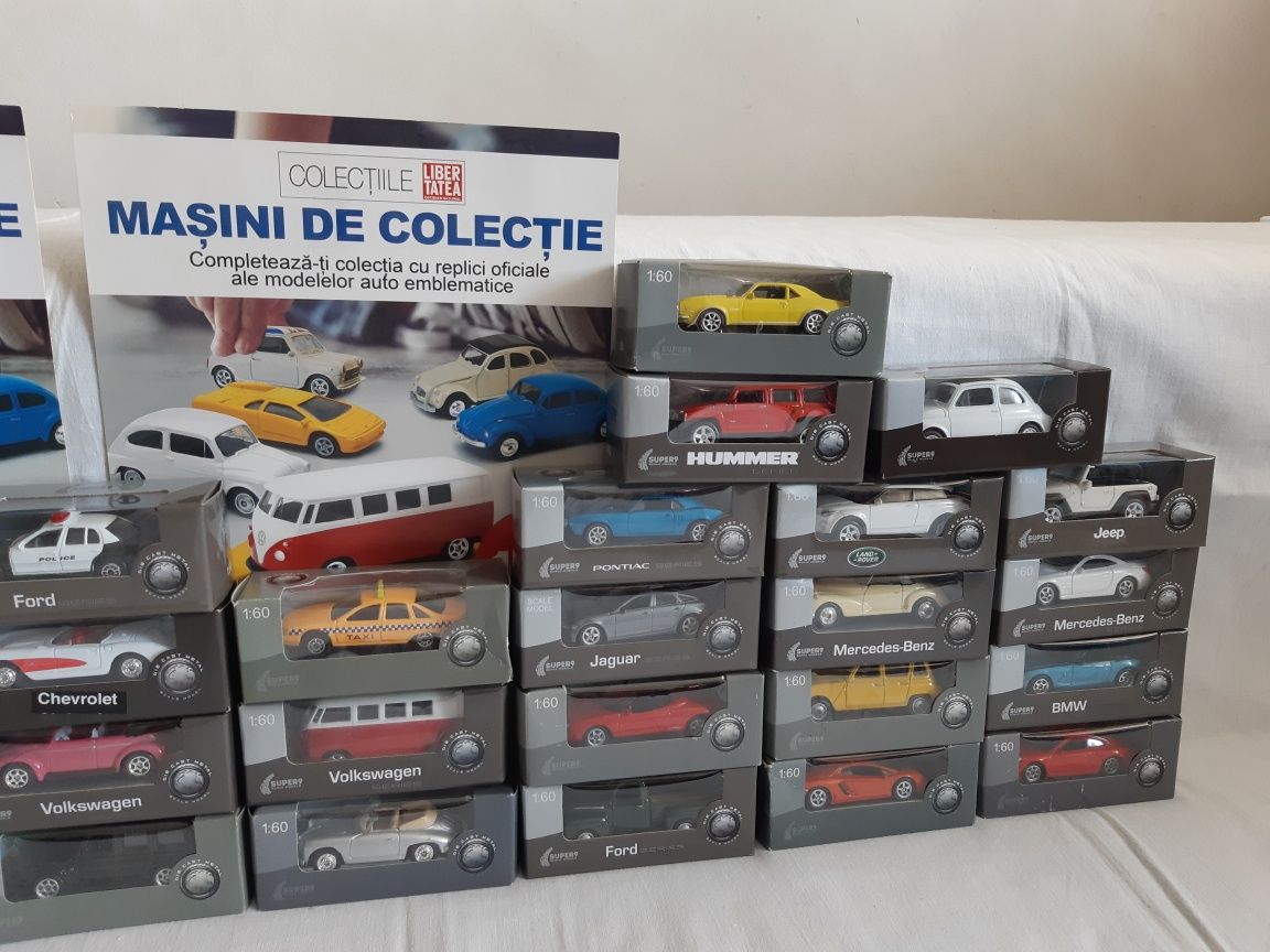 Colecția Masini de Colecție scara 1:60 Nr 1- 40 la zi