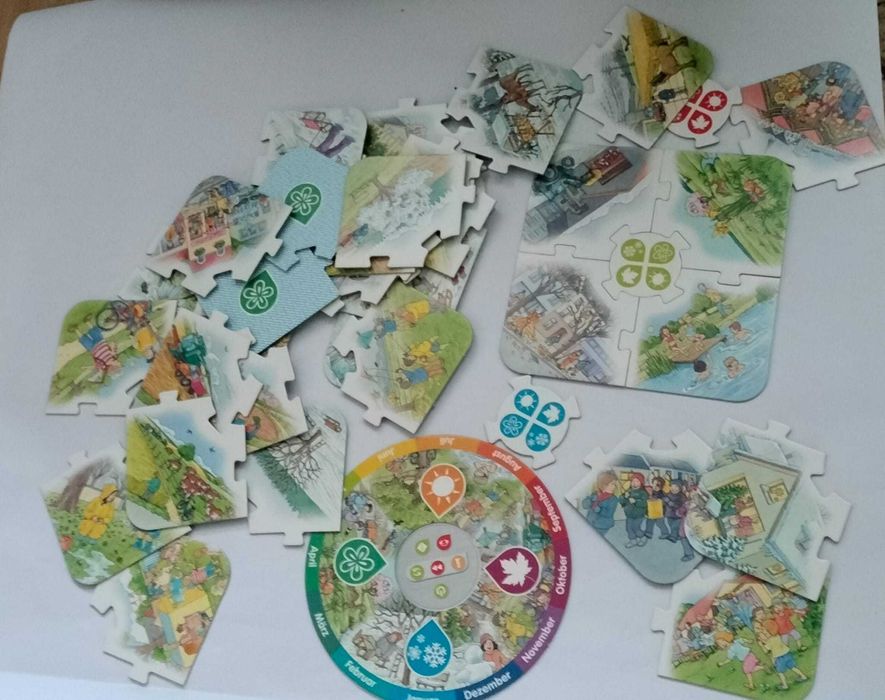 die Jahreszeiten tiptoi în lb germană