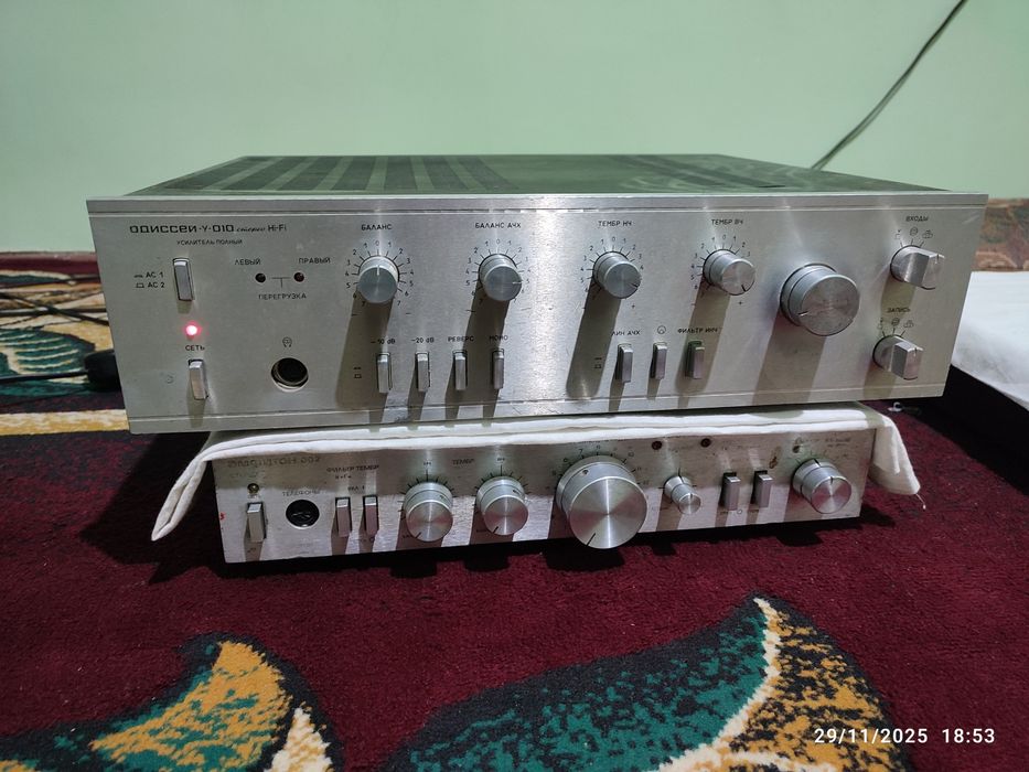 Усилитель ОДИССЕЙ У - 010 стерео Hi - Fi сотилади .