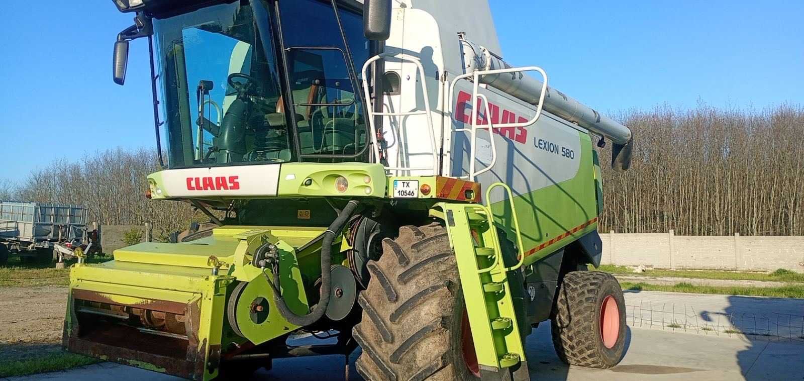 Комбайн CLAAS Lexion 580/ Combine Harvester Lexion 580