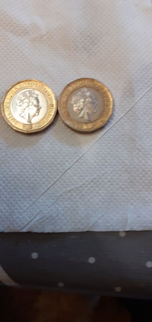 Monede one pound 2016