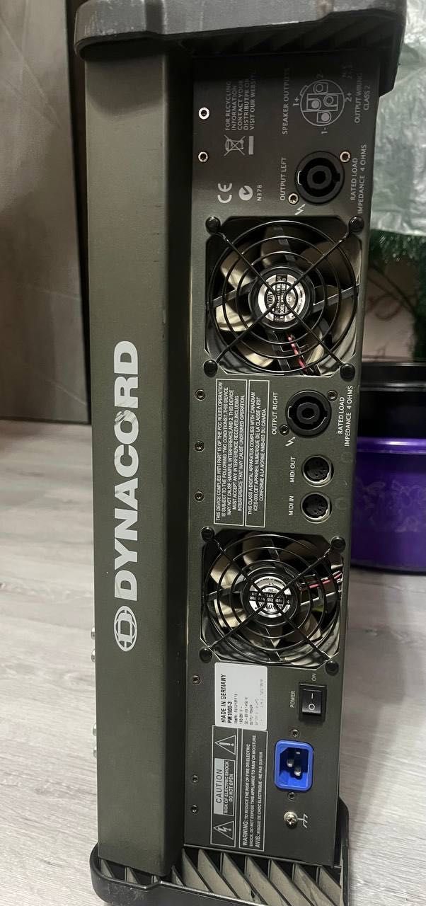 Dynacord power mate 1000 2x1000