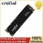 Crucial P3 PLUS 4TB Sigilat M.2, PCIe 4.0 4800MB/s ZERO MB, ZERO min.
