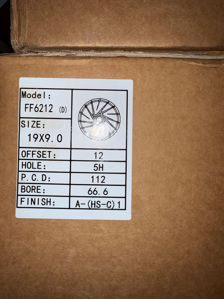 Jante Forjate 19” SixNine 5x112 9J 10J