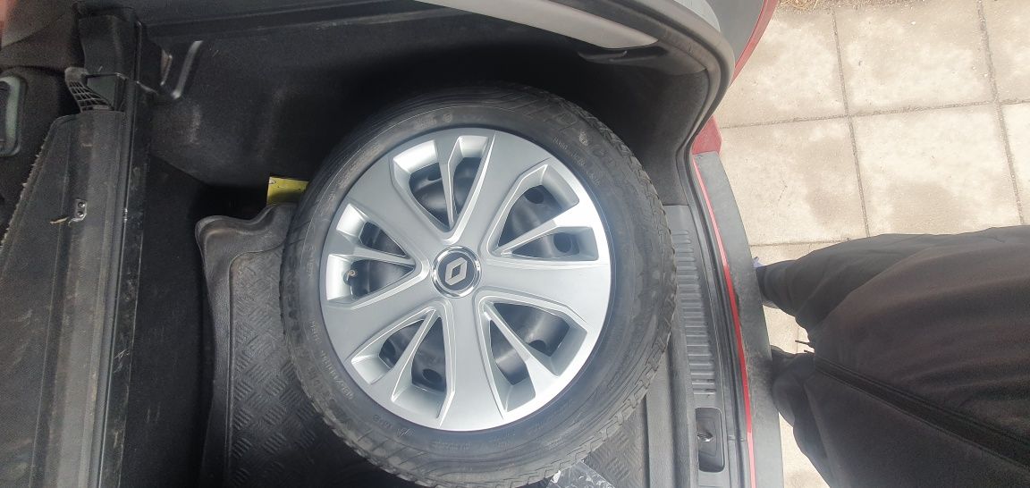 4/100/15 рено клио 4 резервна джанта с гума за renault clio 4 15 цола