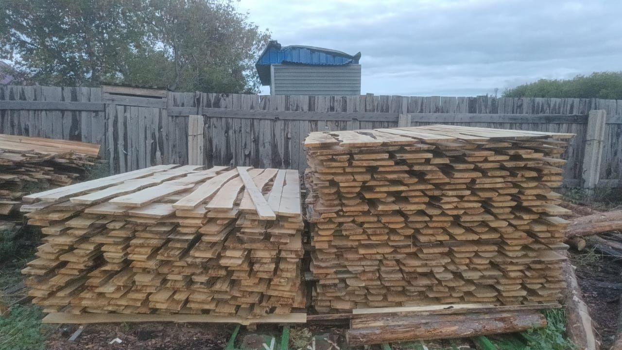 Продам доску сосновую необрезную
