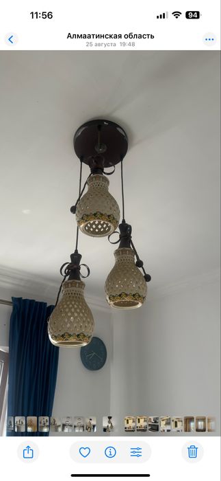 Люстры в хорошем состоянии