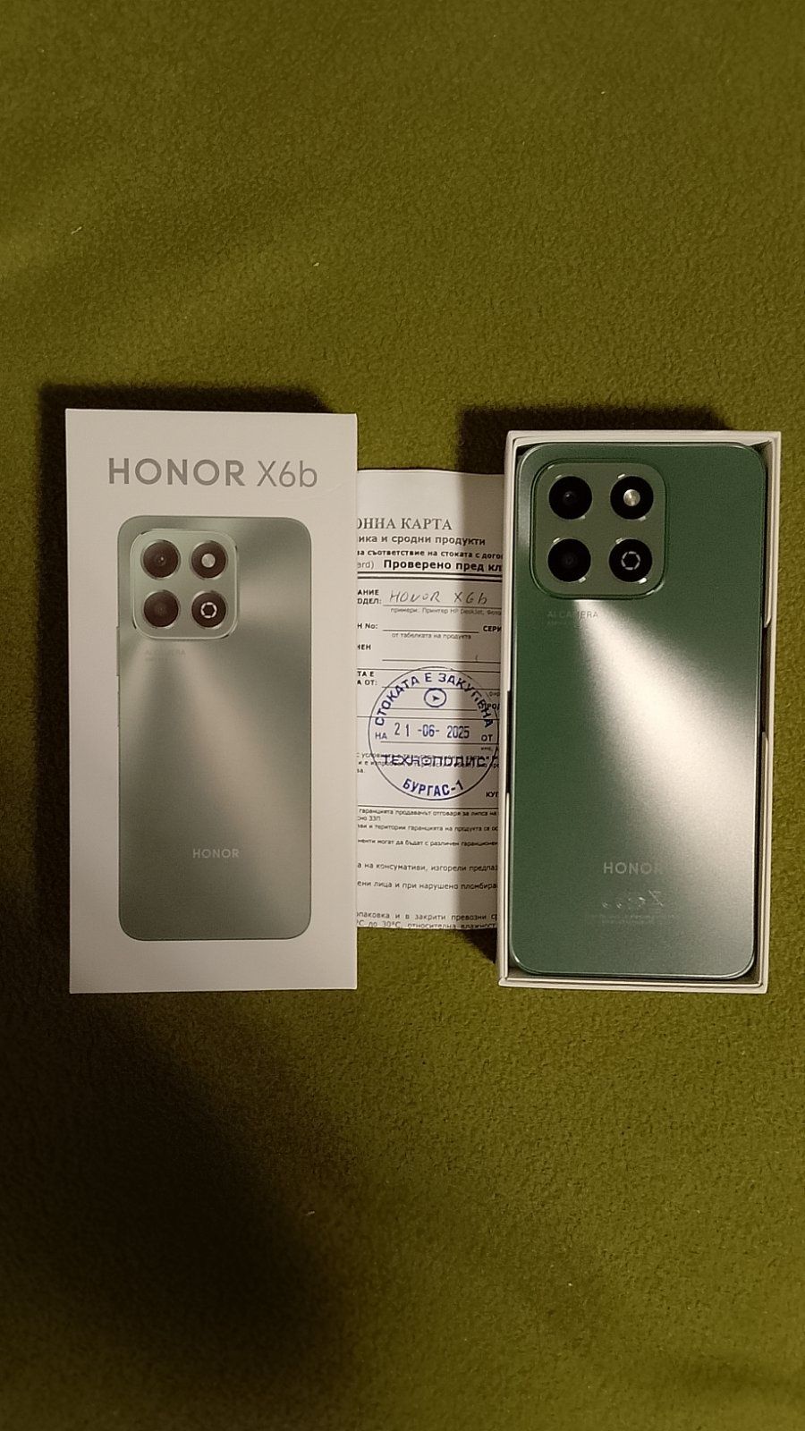 HONOR X6b Нов с гаранция!