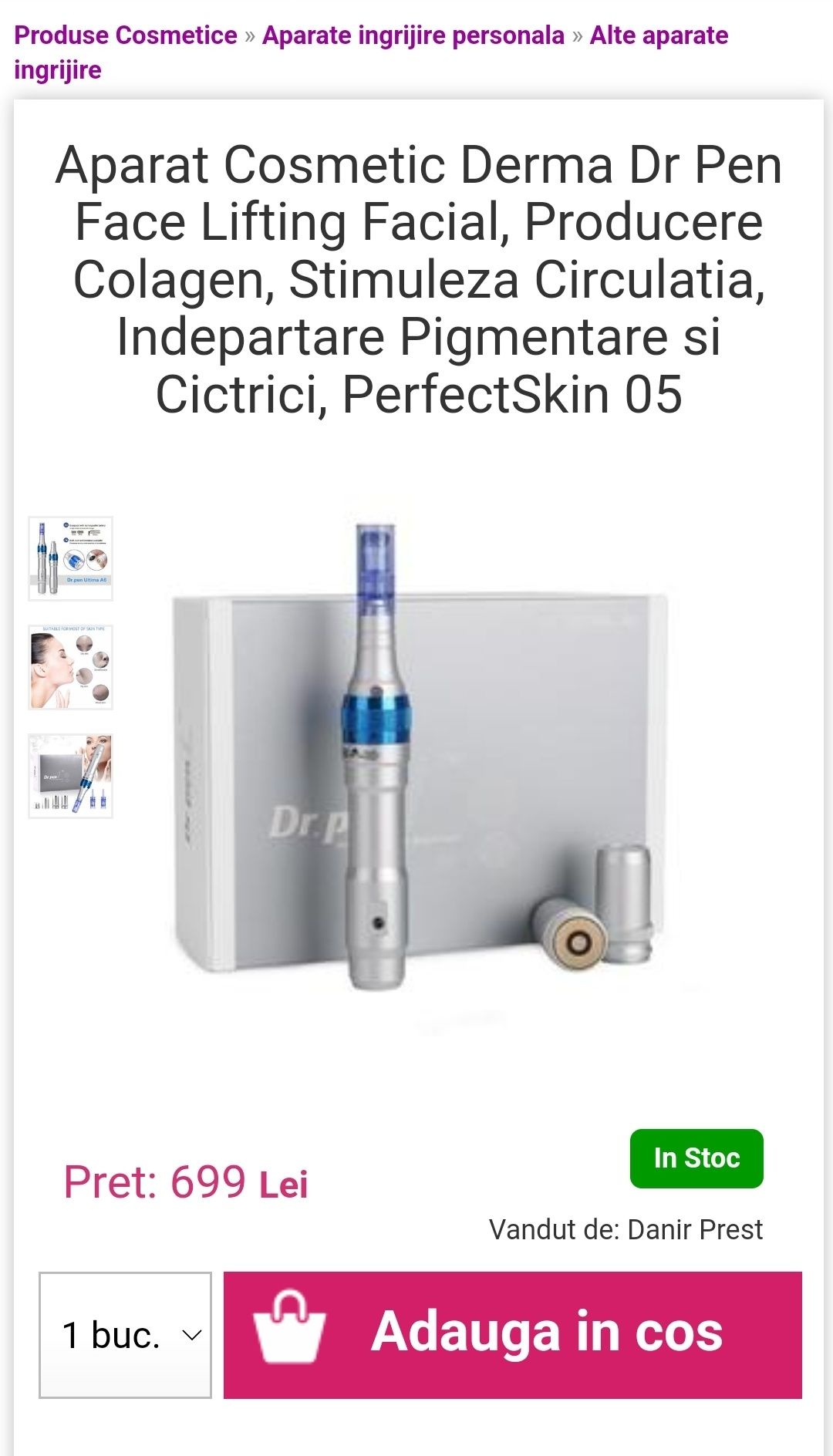 Dermapen original Dr Pen redus